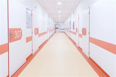 Interiér moderného psychiatrického oddelenia