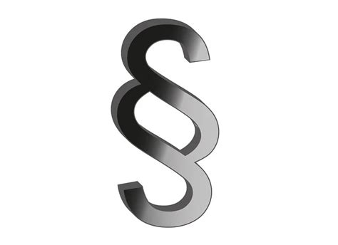 Symbol paragrafu a zákona