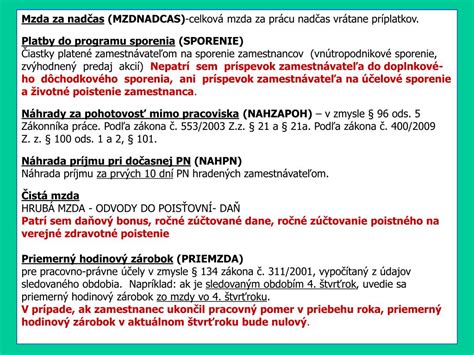Príklad výpočtu príplatkov za nadčas