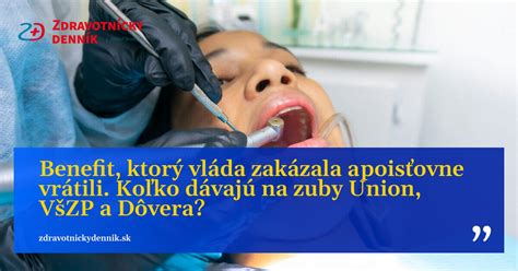 Infografika: Prehľad zubných benefitov VšZP