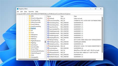 Editor registra Windows