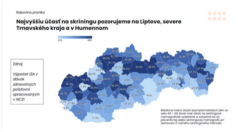 Štatistiky výskytu rakoviny prsníka na Slovensku