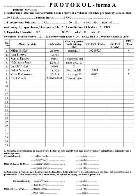 Administratívne dokumenty a formuláre