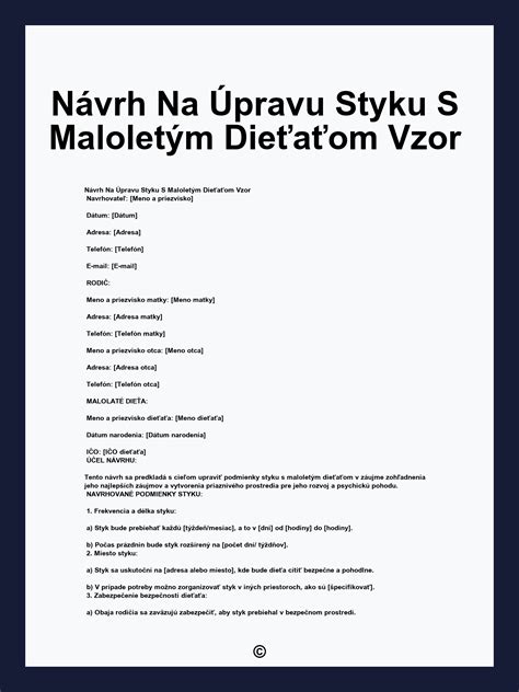 Dôvody pre úpravu styku súdom