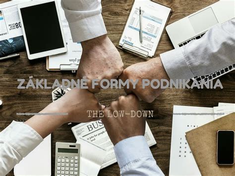 Rôzne formy podnikania SZČO