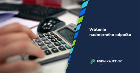 Schéma fungovania DPH a nadmerného odpočtu