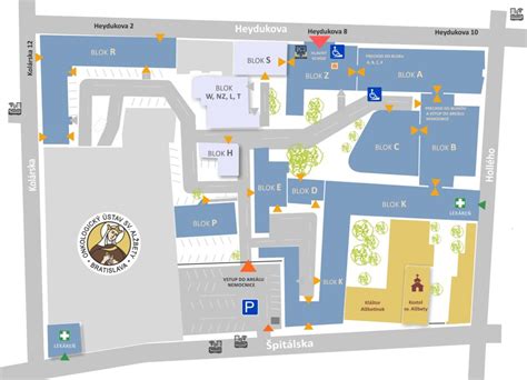 Mapa trasy Behu pre Hospic sv. Alžbety