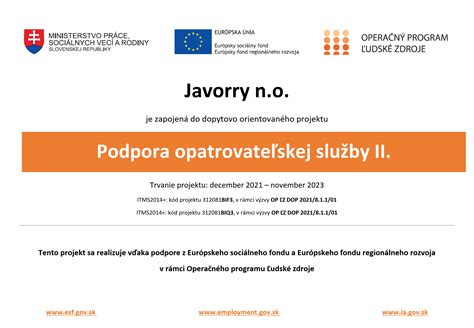 Dôveryhodné opatrovateľské služby