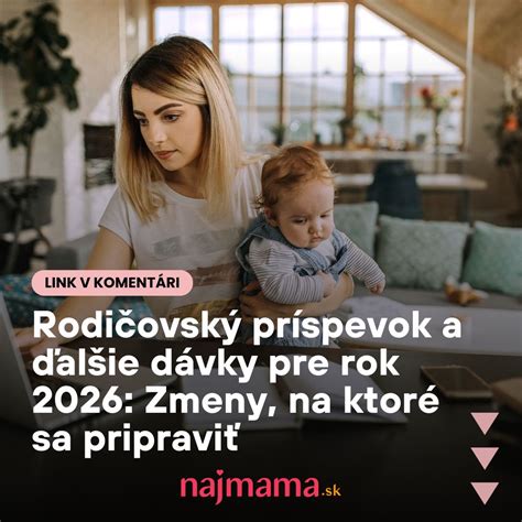 Materské dávky a rodičovský príspevok