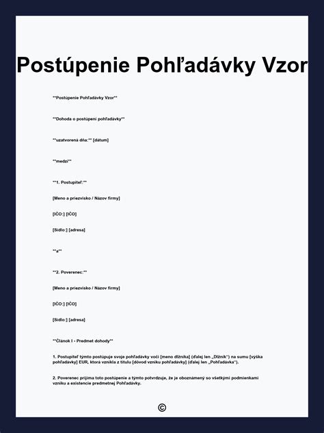 schéma vymáhania pohľadávok