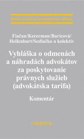 Zákonník SR a vyhláška o odmenách advokátov