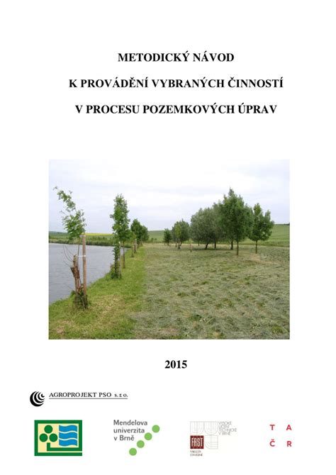 Schéma procesu jednoduchých pozemkových úprav