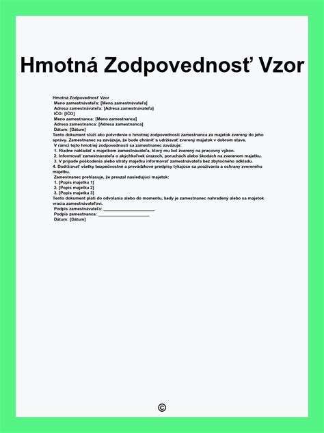 Infografika s krokmi pri vzniku škody a zodpovednosti zamestnanca