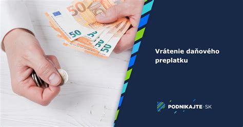 Možnosti vyplatenia preplatku na dani