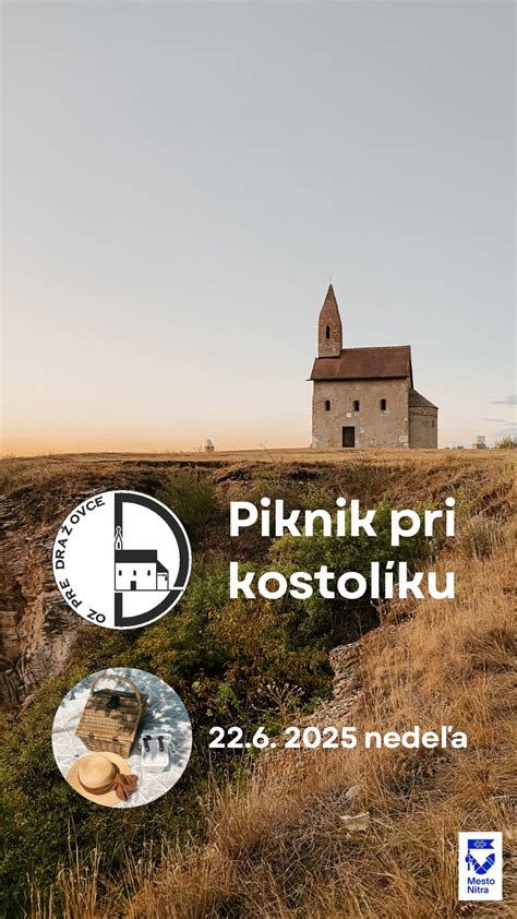 piknik na lúke pri historickom kostolíku