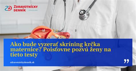 Cytologické vyšetrenie krčka maternice