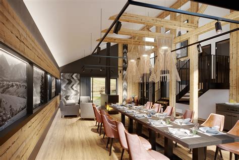 Interiér spoločenskej miestnosti zariadenia