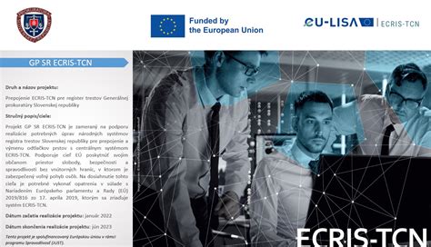 Schéma fungovania Európskeho informačného systému registrov trestov (ECRIS)