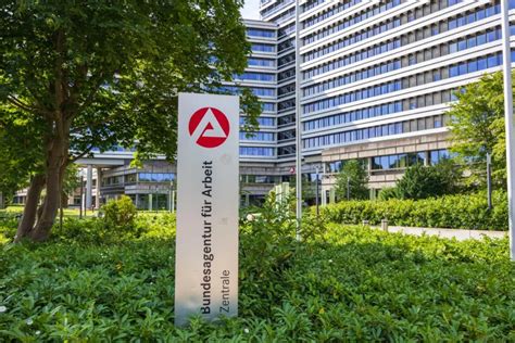 Webová stránka Bundesagentur für Arbeit