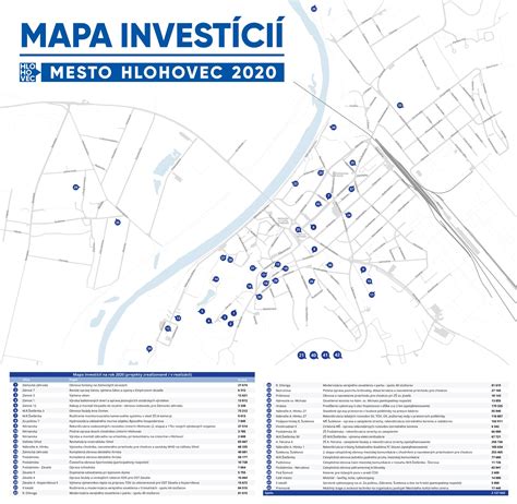 Mapa investícií do sociálnych služieb v Košiciach