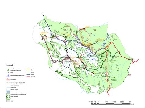 Mapa okolia Ľubietovej s vyznačeným Hrbom