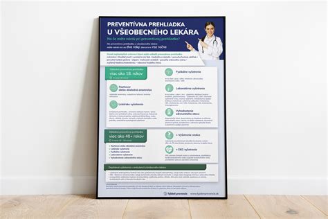 Lekár vykonáva preventívnu prehliadku