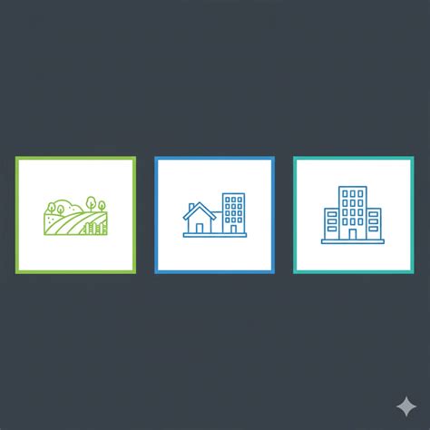 Tabuľka s príkladmi sadzieb dane z nehnuteľností v rôznych mestách