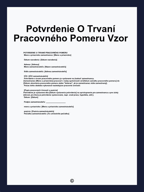 Schéma práv a povinností pri PN počas trvania pracovného pomeru