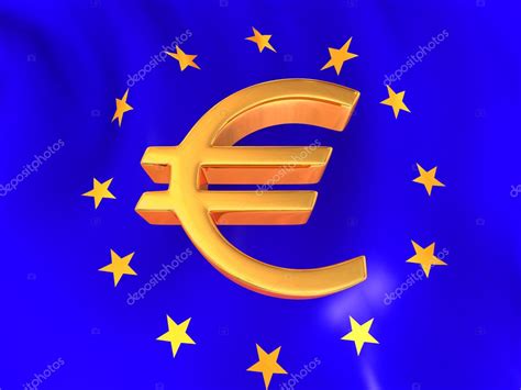 Znak obce a symbol eura s ikonou kalendára