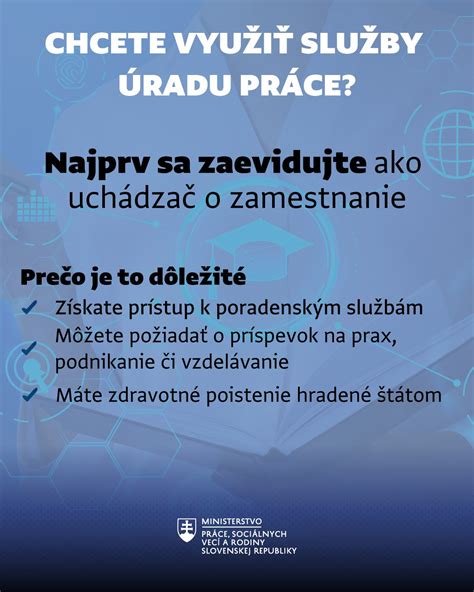 Súbor ikon reprezentujúcich služby úradu práce