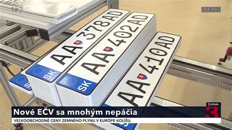 Vzory nových celoslovenských EČV