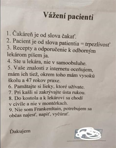Pacient v čakárni u všeobecného lekára