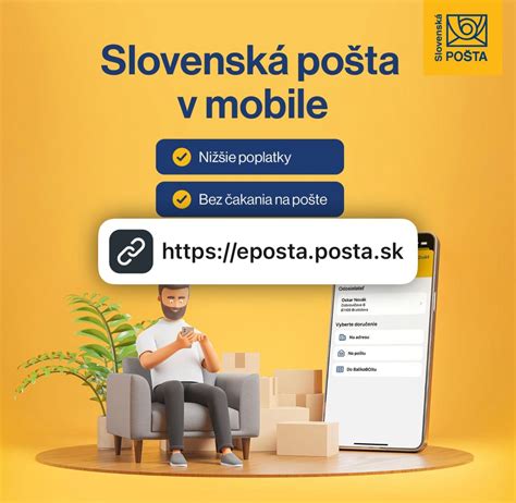 Mobilná aplikácia Slovenskej pošty