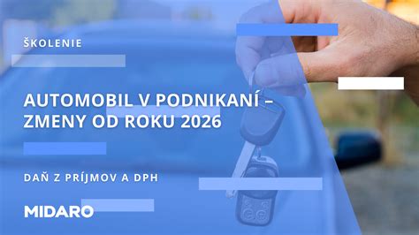 Tabuľka: Prehľad zmien v daňovom systéme od roku 2026