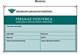 preukaz poistenca a formulár PN