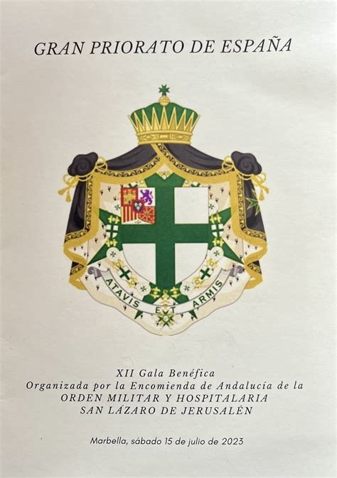 Znak Vojenského a špitálskeho rádu sv. Lazara Jeruzalemského