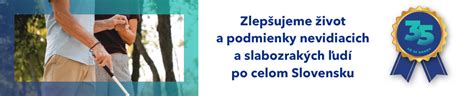 Infografika o prístupnosti prostredia pre zrakovo postihnutých