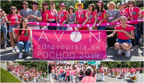 Hokejisti Banskej Bystrice a AVON Pochod za zdravé prsia