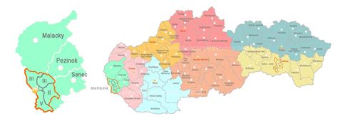 Mapa integrovanej dopravy v Bratislavskom kraji