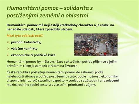 Charitatívna pomoc a solidarita