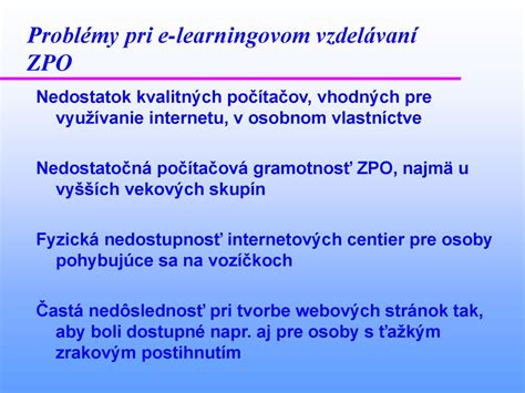 Pracovná integrácia osôb so zrakovým postihnutím