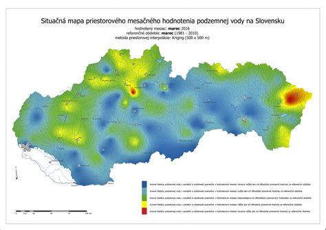 Mapa zásobovania pitnou vodou v regiónoch Oravy