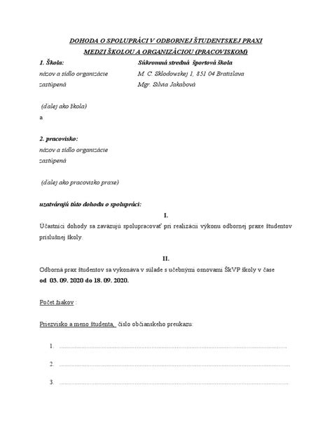 Zamestnávateľ a absolvent pri podpise dohody o absolventskej praxi