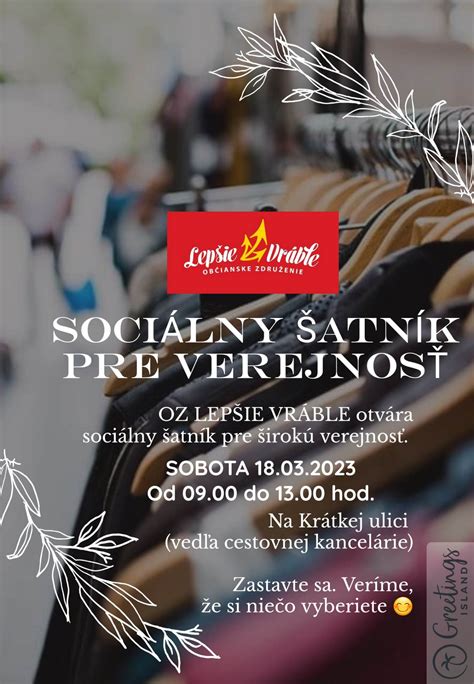 Infografika: Čo všetko poskytuje sociálny šatník