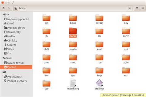 Adresárová štruktúra Linuxu