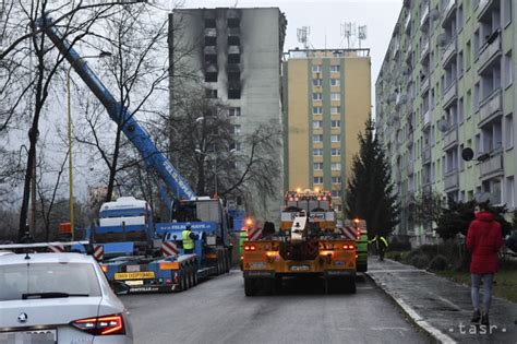 Centrum sústredeného sociálneho zabezpečenia v Prešove po výbuchu plynu