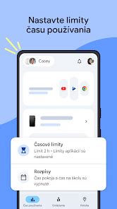 Nastavenie časových limitov pre aplikácie v Google Family Link