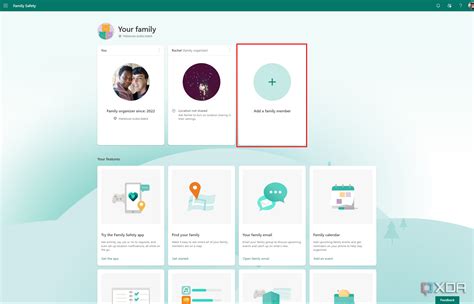Screenshot webového rozhrania Microsoft Family Safety s prehľadom detských účtov