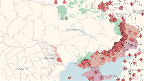 Mapa humanitárnej pomoci na Ukrajine