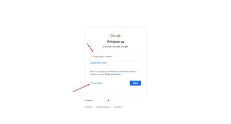 Vytvorenie detského účtu Google pod dohľadom rodiča